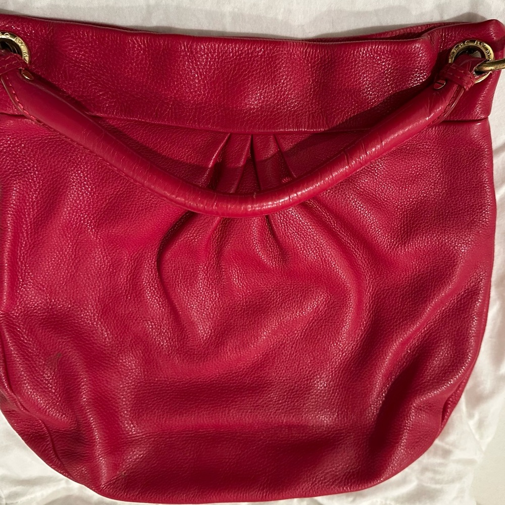 Marc Jacobs Red Leather Hobo Bag - Picture 4 of 8